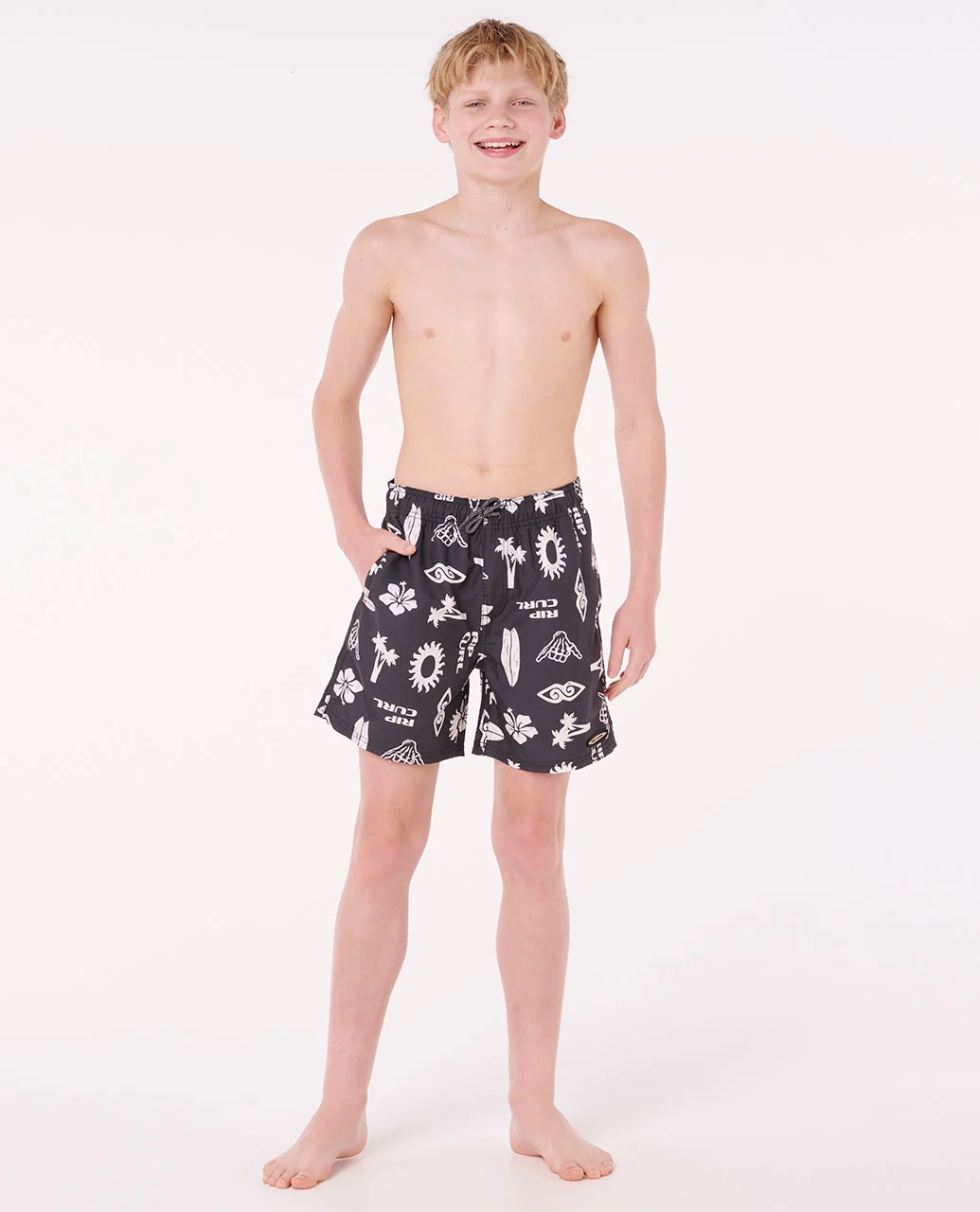 Island Paradiso Volley Boardshort - Kids - Image 4
